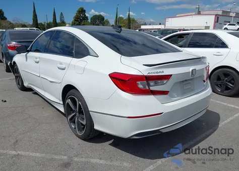 2018 Honda Accord Ex-L z USA, uszkodzony, nr VIN 1HGCV1F57JA103582